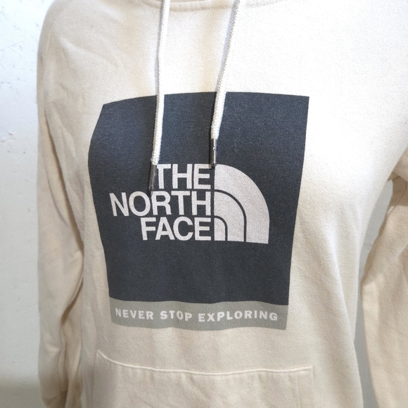 The North Face | Cream Sweatshirt pullover Hoodie - Picture 4 of 11